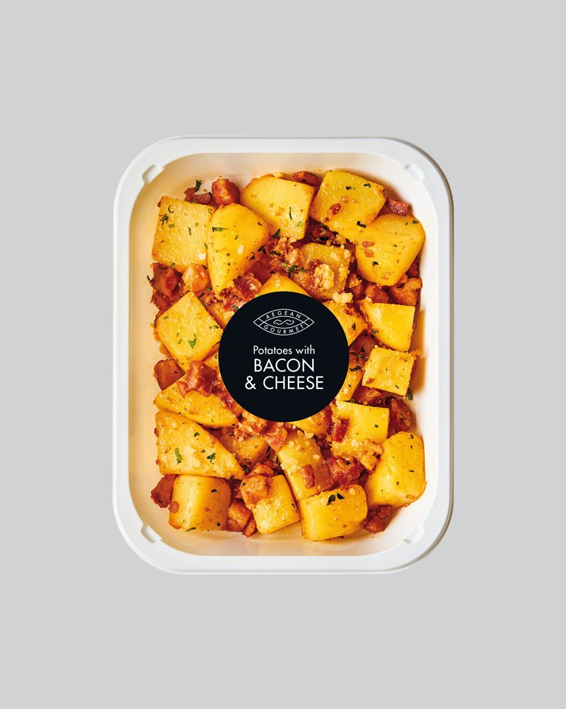 Potatoes with Bacon & Cheese